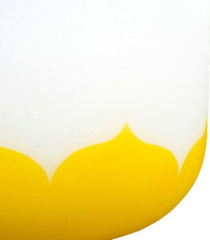 Slagverk för musikterapi Sela 10" Crystal Singing Bowl Lotus 432 Hz E - Yellow (Solar Plexus Chakra) incl. 1 Wood Mallet - 3