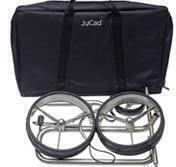 Manual Golf Trolley Jucad Junior 3-Wheel Silver Manual Golf Trolley - 3