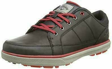 Férfi golfcipők Callaway Del Mar Sport Férfi Golf Cipők Black/Red UK 8 - 2
