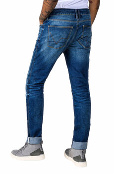 Moottoripyöräilijän farkut Rev'it! Jeans Carlin SK Medium Blue 32/28 Moottoripyöräilijän farkut - 5