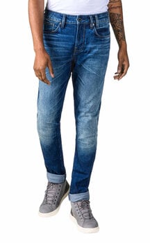Motoristične jeans hlače Rev'it! Jeans Carlin SK Medium Blue 32/30 Motoristične jeans hlače - 3