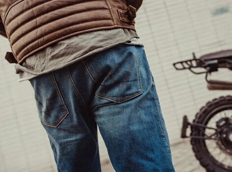 Calças de ganga para motociclismo Rev'it! Jeans Carlin SK Medium Blue 32/30 Calças de ganga para motociclismo - 10
