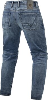 Motoros farmernadrágok Rev'it! Jeans Rilan TF Medium Blue Vintage W31/L36 Motoros farmernadrágok - 2