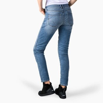 Jeansy na motocykel Rev'it! Jeans Shelby 2 Ladies SK Medium Grey Stone W29/L32 Jeansy na motocykel - 5