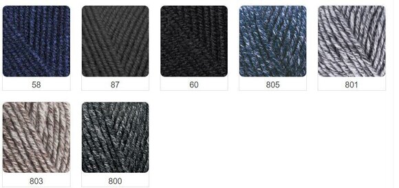 Fios para tricotar Alize Superlana Midi 466 - 6