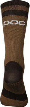 Cyklo ponožky POC Lure MTB Sock Long Jasper Brown/Axinite Brown M Cyklo ponožky - 2