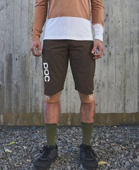 Cycling Short and pants POC Guardian Air Shorts Axinite Brown S Cycling Short and pants - 4