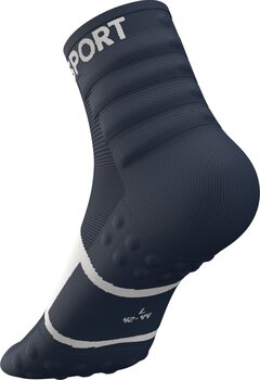 Calcetines para correr Compressport Training Socks 2-Pack Dress Blues/White T1 Calcetines para correr - 7