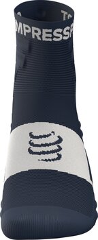 Juoksusukat Compressport Training Socks 2-Pack Dress Blues/White T2 Juoksusukat - 2