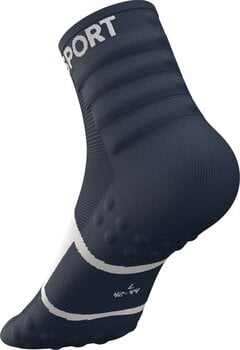 Löparstrumpor Compressport Training Socks 2-Pack Dress Blues/White T3 Löparstrumpor - 7