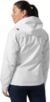 Bunda Helly Hansen Women's Crew Hooded Midlayer Jacket 2.0 Bunda White XS - 4