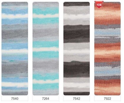 Fios para tricotar Alize Baby Best Batik 7721 Fios para tricotar - 5