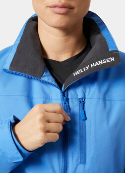 Casaco Helly Hansen Women's Crew Midlayer Jacket 2.0 Casaco Ultra Blue XS - 3