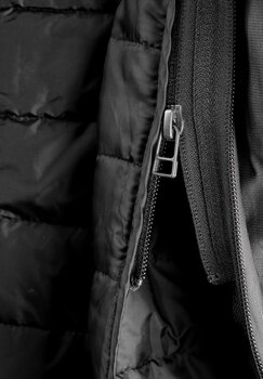 Leather Jacket Rev'it! Jacket Control Black/White 46 Leather Jacket - 4