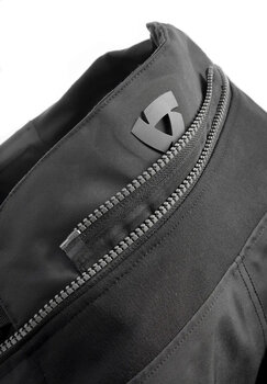 Leather Jacket Rev'it! Jacket Control Black/White 46 Leather Jacket - 6