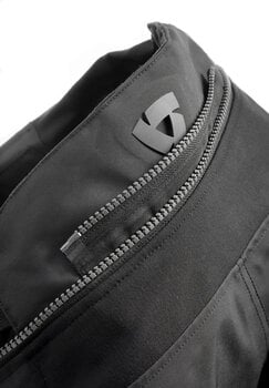 Leather Jacket Rev'it! Jacket Control Black/White 52 Leather Jacket - 6