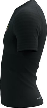 Тениска с къс ръкав за бягане Compressport Racing SS Tshirt M Black/Safety Yellow L Тениска с къс ръкав за бягане - 7