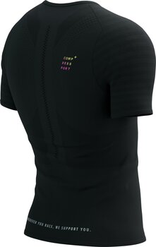 Bežecké tričko s krátkym rukávom Compressport Racing SS Tshirt M Black/Safety Yellow S Bežecké tričko s krátkym rukávom - 4