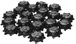 Аксесоари обувки за голф Softspikes Softspikes Pulsar Pack Fast Twist Spikes Silver/Black Fast Twist - 2