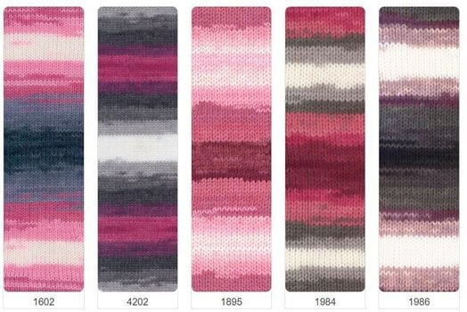 Knitting Yarn Alize Burcum Batik Knitting Yarn 4684 - 7