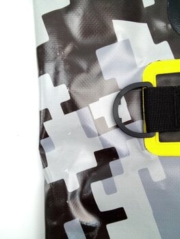 Motorcycle Top Case / Bag Givi EA114CM Waterproof Cylinder Seat Bag 30L Camo/Grey/Yellow (B-Stock) #952052 (Pre-owned) - 4