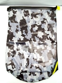 Motorcycle Top Case / Bag Givi EA114CM Waterproof Cylinder Seat Bag 30L Camo/Grey/Yellow (B-Stock) #952052 (Pre-owned) - 5