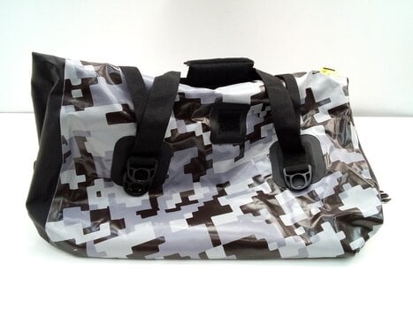 Motorcycle Top Case / Bag Givi EA115CM Waterproof Cylinder Seat Bag 40L Camo/Grey/Yellow (B-Stock) #952053 (Pre-owned) - 2