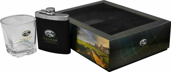 Gift Longridge St Andrews Whisky Tumbler + Hipflask Set - 2