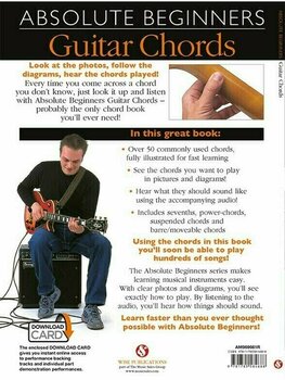 Note za gitare i bas gitare Music Sales Absolute Beginners: Guitar Chords Nota - 2