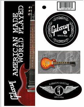 Klistermärken Gibson Logo Stickers - 2