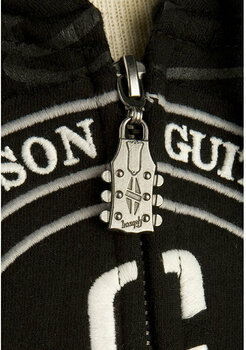 Pulóver Gibson Men's Hoodie Black Large - 5