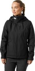 Jacke Helly Hansen Women’s Crew Hooded Midlayer Sailing 2.0 Black - 2