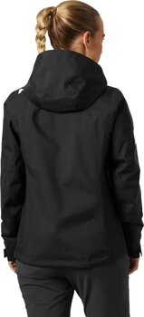 Kabát Helly Hansen Women's Crew Hooded Midlayer Jacket 2.0 Kabát Black XL - 4