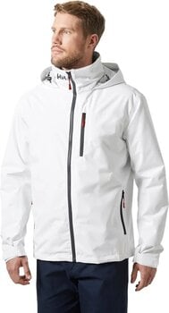 Zeiljas Helly Hansen Crew Hooded Midlayer Jacket 2.0 Zeiljas White M - 3