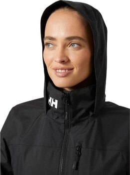 Takki Helly Hansen Women's Crew Hooded Jacket 2.0 Takki Black XL - 5