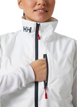 Kabát Helly Hansen Women's Crew Vest 2.0 Kabát White L - 7