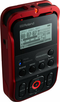 Portable Digital Recorder Roland R-07 Red - 4