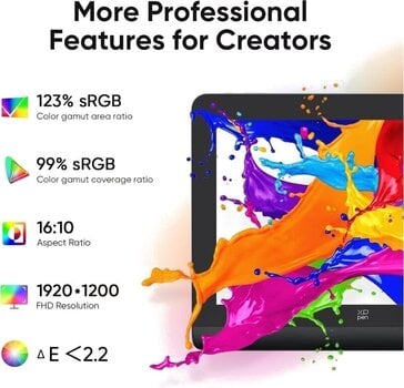 Graphic tablet XPPen Artist 14 Pro (2nd Gen) + RC - 7