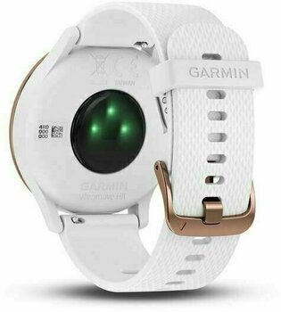 Smart hodinky Garmin vívomove HR Sport Rose Gold/White S/M - 4