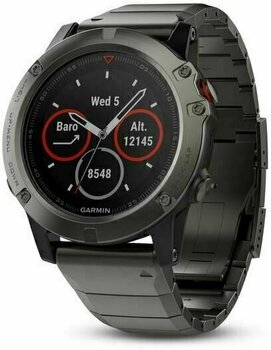 Smartwatch Garmin fénix 5X Sapphire/Grey/Metal - 2