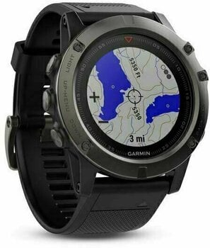Смарт часовници Garmin fénix 5X Sapphire/Grey/Black - 3