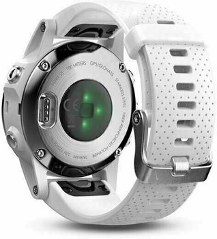 Smart hodinky Garmin fénix 5S Silver/White - 7