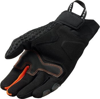 Luvas para motociclos Rev'it! Gloves Veloz Black/Orange 3XL Luvas para motociclos - 2