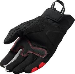 Moottoripyöräilijän käsineet Rev'it! Gloves Veloz Black/Red - 1
