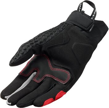 Mănuși de motocicletă Rev'it! Gloves Veloz Ladies Negru/Roșu L Mănuși de motocicletă - 2