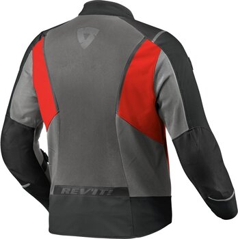 Textiljacke Rev'it! Jacket Airwave 4 Anthracite/Red S Textiljacke - 2