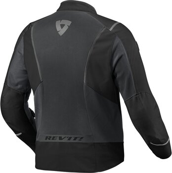 Textiljacke Rev'it! Jacket Airwave 4 Black/Anthracite 3XL Textiljacke - 2