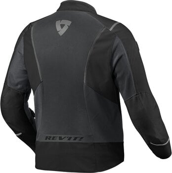 Textilná bunda Rev'it! Jacket Airwave 4 Black/Anthracite XL Textilná bunda - 2