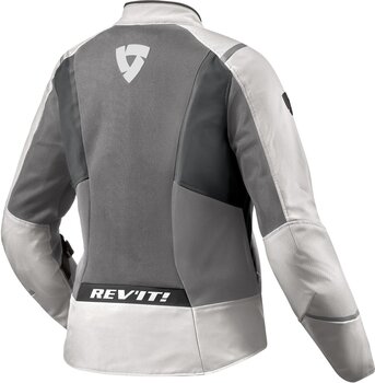 Tekstilna jakna Rev'it! Jacket Airwave 4 Ladies Silver/Anthracite 34 Tekstilna jakna - 2