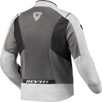 Kurtka tekstylna Rev'it! Jacket Airwave 4 Silver/Anthracite 3XL Kurtka tekstylna - 2